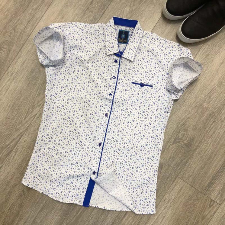 Сорочка Varetti р 7-12 Дитяча S1841 white - NikNumbers SE1041-1042