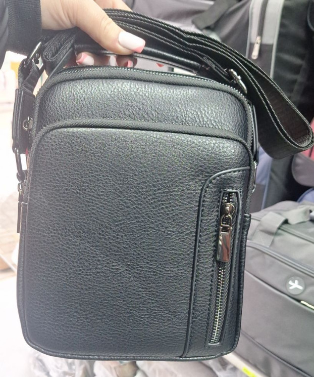 Сумка чоловіча "3007" штучна шкіра (р: 24*20*9см) №379344 - Bags BE3616