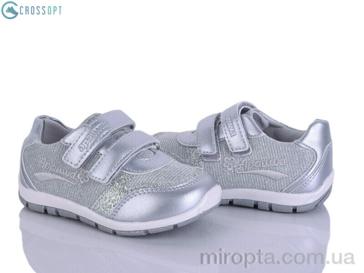 Кросівки J09 silver р: 20-25, в упаковці: 6 пар, купити тільки гуртом - 1162888