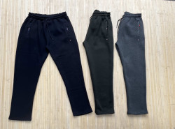 Спортивні штани чоловічі на флісі, тринитка (р: 3XL,4XL,5XL,6XL) 3 кольори, в упаковці 4 шт. №378506