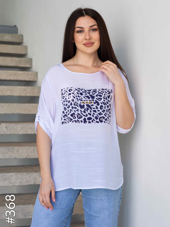Блузка жіноча, м.368, (Розмір: XL-4XL), в упаковці 4 штуки, №751811 - Coolme WE3111