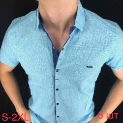 Сорочка Paul Semih р S-2XL Чоловіча M033 l.green
