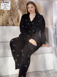 Піжама жіноча "8404" мікробайка (р: 2XL,3XL,4XL) в упаковці 3 шт. №377502