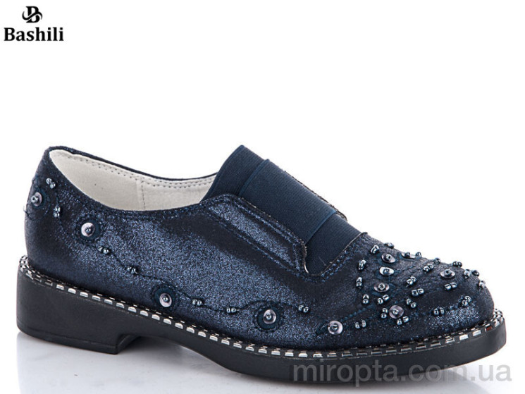 Туфлі 006-50 d.blue р: 31-37, в упаковці: 8 пар, купити тільки гуртом - 103243