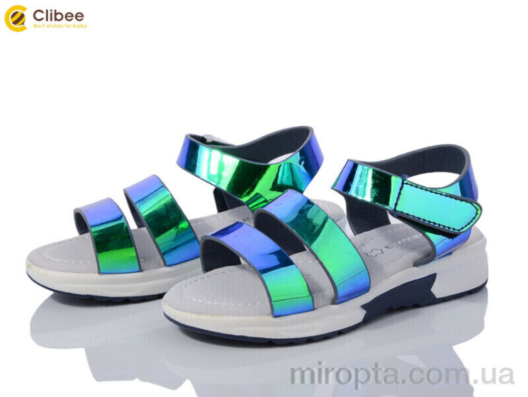 Босоніжки GX197-1 blue р: 26-31, в упаковці: 6 пар, купити тільки гуртом - 1068565