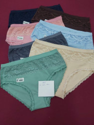 Труси жіночі, котон, м.785 (р. XL-3XL ), мікс кольорів, в упаковці 12 шт. №331157