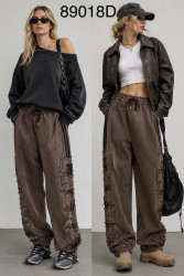 Штани жіночі трикотаж м.89018D (Розмір:M-XL) в упаковці 3 штуки №764239