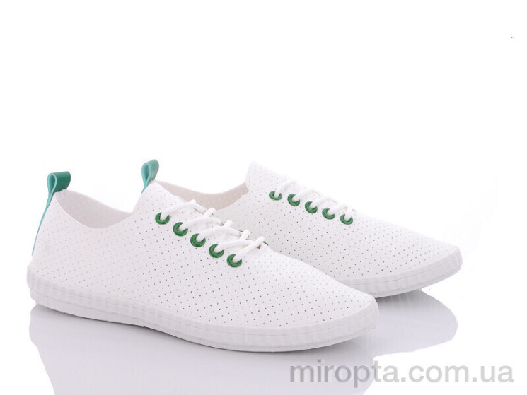 Кросівки 20-970 white-green р: 36-41, в упаковці: 8 пар, купити тільки гуртом - 805109