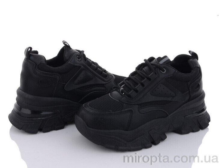 Кросівки 20-1001-1 black р: 36-41, в упаковці: 8 пар, купити тільки гуртом - 866008