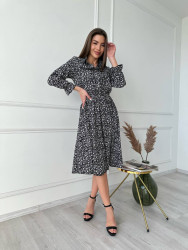 Сукня жіноча 698, турецький Soft (р. S-M, L-XL) №309256