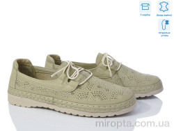 Туфлі 24130 green р: 36-41, в упаковці: 8 пар, купити тільки гуртом