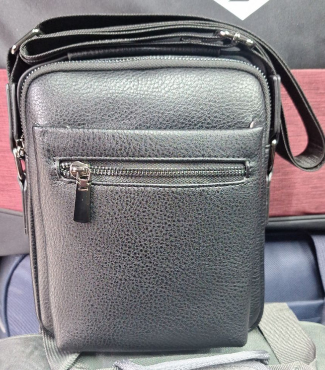Сумка чоловіча "3009-1" штучна шкіра (р: 24*20*9см) №379345 - Bags BE3616