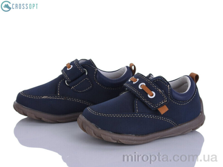 Кросівки A19 navy-brown р: 19-24, в упаковці: 6 пар, купити тільки гуртом - 1162904