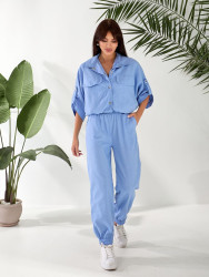 Костюм жіночий ZARA, льон м.2518 (р: 42-44, 46-48, 50-52) №810491
