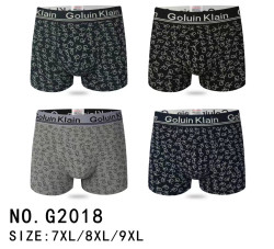 Труси чоловічі  м.G2018  (розмір: 7XL-9XL)  мікс кольорів  в упаковці 12 штуки №753244