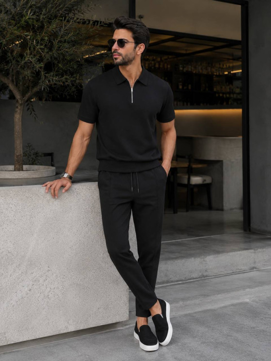 Костюм чоловічий "двійка", двонитка люкс м. 0200 (р: 46-48, 50-52, 54-56) №826759 - 