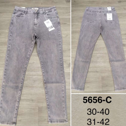 Джинси жіночі батали американка , м. 5656-С,  (р: 30-40,31-42 ) в упаковці 6 шт. №750533