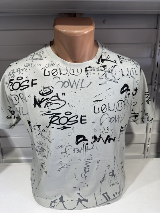 Футболка чоловіча (р: S,M,L,XL,2XL) 5 кольорів, в упаковці 5 шт. №383093 - Turkey SE897