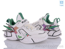 Кросівки 9096 white р: 32-37, в упаковці: 8 пар, купити тільки гуртом
