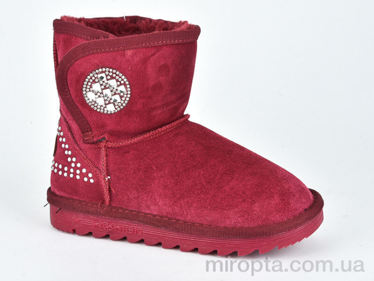 Уги W1-102 wine р: 28-32, в упаковці: 8 пар, купити тільки гуртом - 408975
