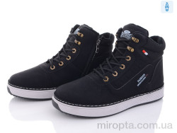 Черевики 9-789 black р: 40-45, в упаковці: 8 пар, купити тільки гуртом