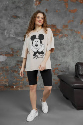 Футболка жіноча, двохнитка, м. 88.2 (р: S, L, XXL) №711575