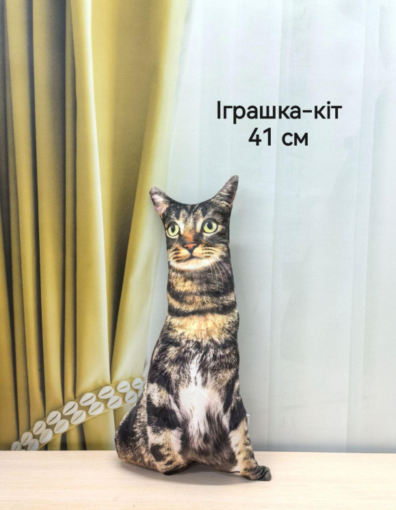 М'яка іграшка Кіт, плюш (р: 41см) №363296 - Tessa272