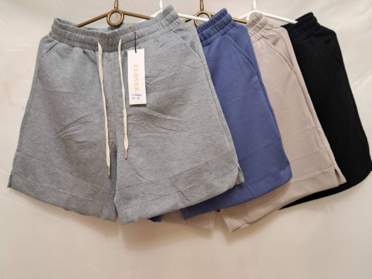 Шорти жіночі, трикотаж, м.523 (Розмір: M-2XL), мікс кольорів, в упаковці 8 штук №327547 - Hang SE641