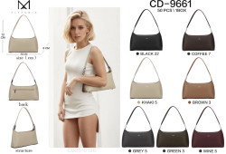 Сумка жіноча м.CD-9661 штучна шкіра (р:28*13*8 см) 7 кольорів №765147