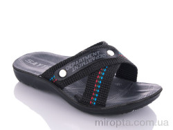 Шльопанці K26-TRK black (24-29) р: 24-29, в упаковці: 6 пар, купити тільки гуртом