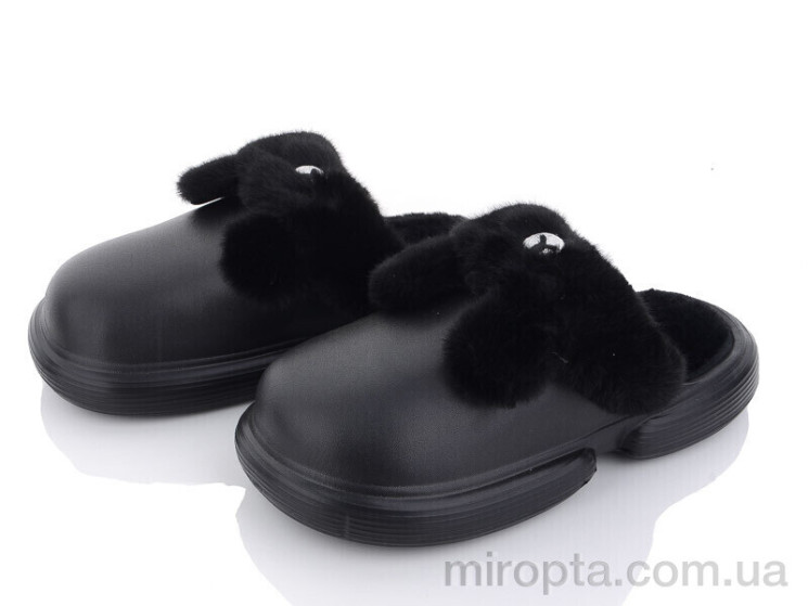 Капці 2335-3 black р: 40-45, в упаковці: 6 пар, купити тільки гуртом - 897863