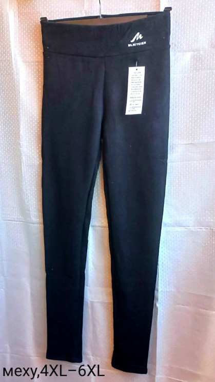 Лосини жіночі, хутро (р. 4XL-6XL) 1 колір, в упаковці 6 шт. №952625 - Iris BG/PO 436
