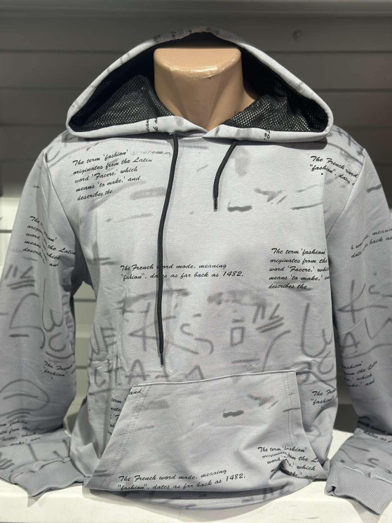 Худі чоловіче, двохнитка (р: S,M,L,XL,2XL) 3 кольори, в упаковці 5 шт. №378552 - Turkey SE897
