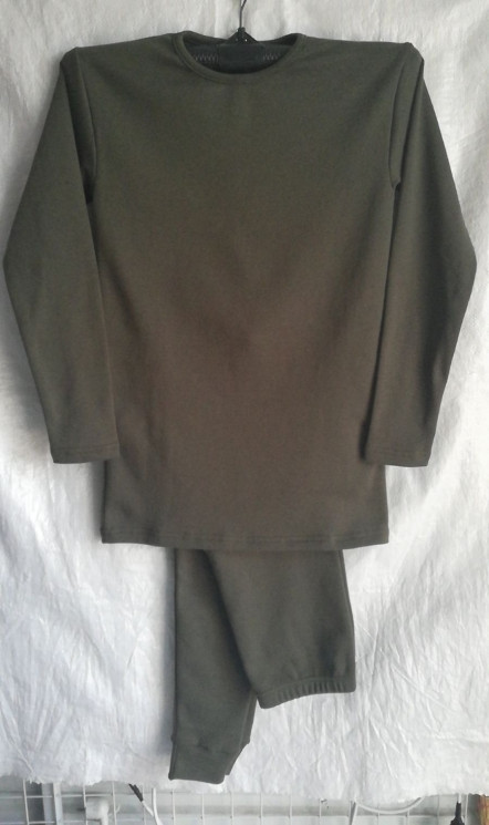 Костюм чоловічий, р.S-3XL, фліс, чорний колір, в упаковці 6 штук №100150 - Figura SE 629