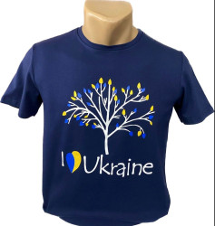 Футболка чоловіча (Розмір: S-XL) патріотична в упаковці 4 штуки №820493
