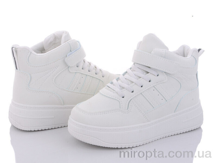 Кросівки 150-41 white р: 32-37, в упаковці: 8 пар, купити тільки гуртом - 897634