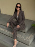 Костюм жіночий, фланель, м. 7245 (р: 42-44, 44-46, 46-48) №712531 - GrandFashion AV4663 м. 7245
