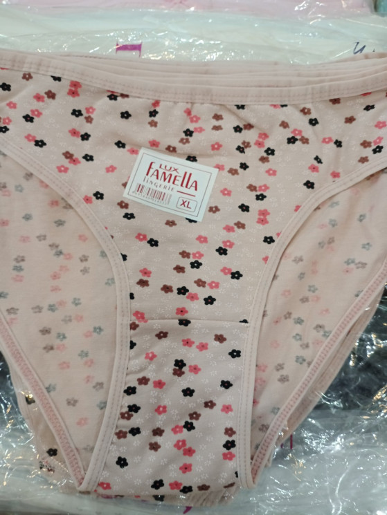 Труси жіночі, котон, (р. M, L, XL ), в упаковці 12 шт. №317597 - Karahan HR1930