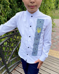 Сорочка вишиванка дитяча  (р. 6-11 років)  в упаковці 6 штук №757044