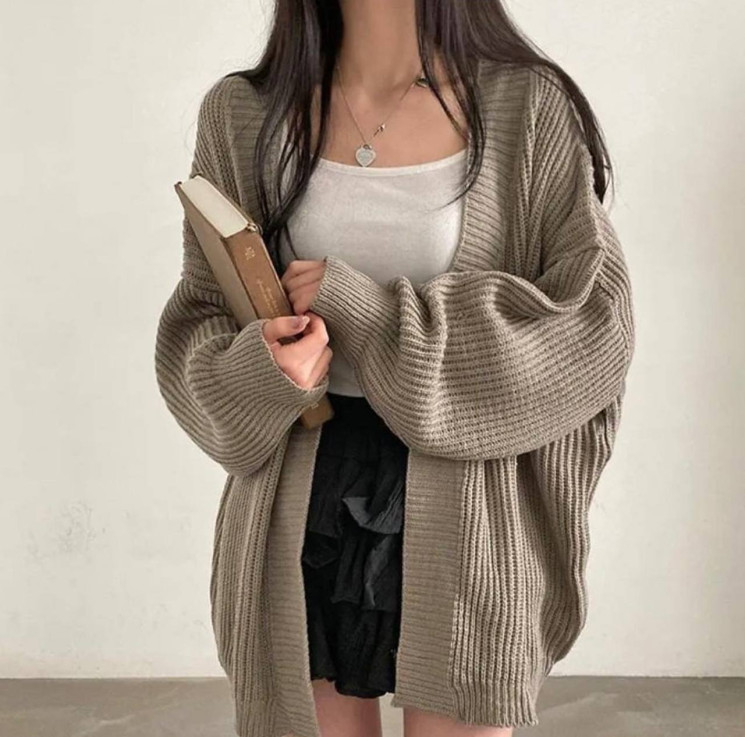 Кардиган жіночий, ангора в'язка, м. 1683 (р: 42-46) №713956 - BestFashion RZ6220 м. 1683