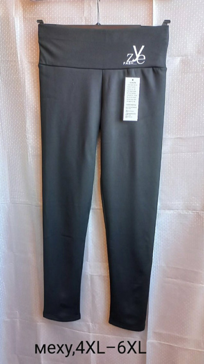 Лосини жіночі, хутро (р. 4XL-6XL) 1 колір, в упаковці 6 шт. №952626 - Iris BG/PO 436