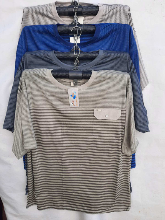 Футболка чоловіча "Т5" (р: 2XL-5XL) мікс кольорів, в упаковці 6 шт. №369491 - Saturn UG 241