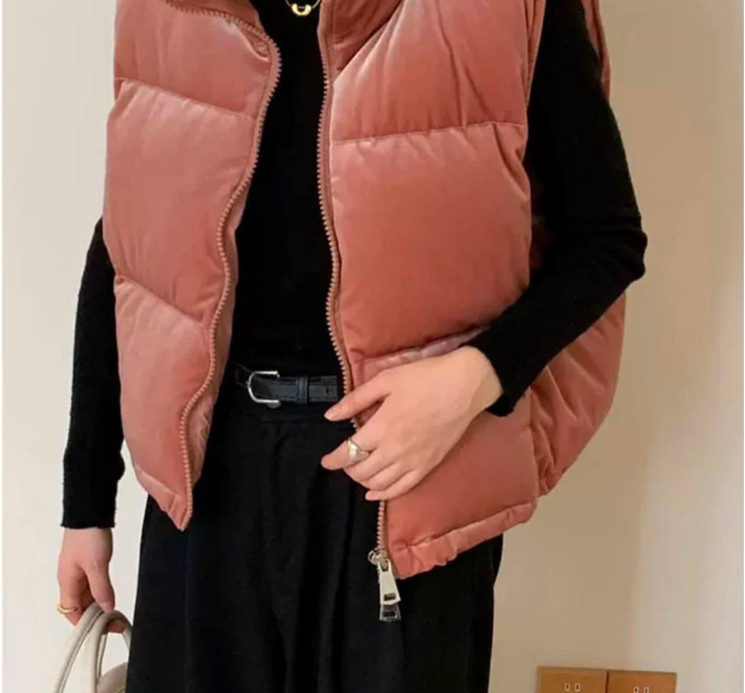 Жилетка жіноча, велюр, м. 4236 (р: 42-44, 46-48) №709438 - PapaFashion RZ6260 м. 4236