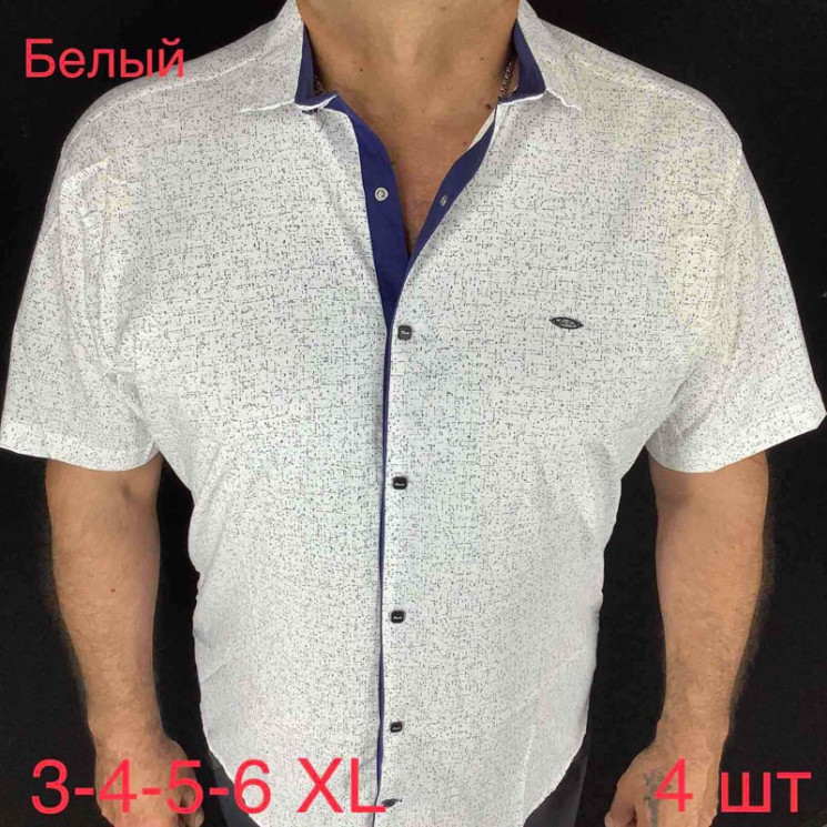 Сорочка Paul Semih р 3XL-6XL Чоловіча Y1666 white - Nadiyka BG/PO2161-2162