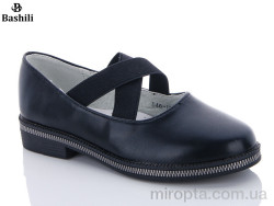 Туфлі D40-18 black р: 30-37, в упаковці: 8 пар, купити тільки гуртом