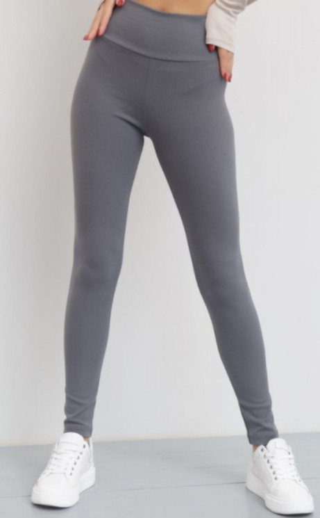Лосини, р. S-XL, рубчик, фліс, 1 колір в упаковці 5 штук №804260 - Relaxwear RZ3531