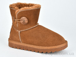 Уги W1-101-2 coffee р: 33-37, в упаковці: 8 пар, купити тільки гуртом