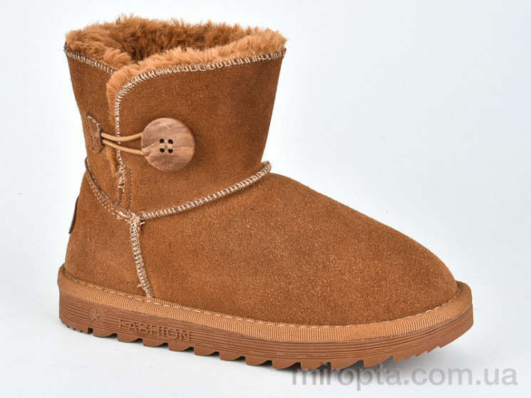 Уги W1-101-2 coffee р: 33-37, в упаковці: 8 пар, купити тільки гуртом - 408977