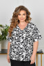 Костюм жіночий, софт + американский креп м. 3780 (р. 52-54, 56-58, 60-62, 64-66) №407160 - 