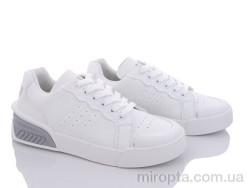 Кросівки 143-38 white-grey р: 36-41, в упаковці: 8 пар, купити тільки гуртом